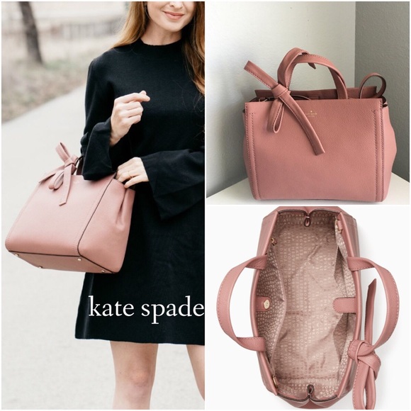 NEW AUTHENTIC Kate Spade blush bow knot cordelia - Picture 2 of 8